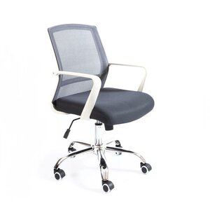 Кресло офисное Дэли CH-503 черное (ткань/сетка/металл) 942829