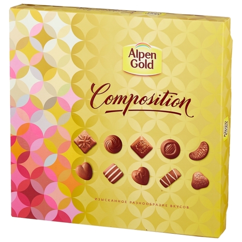 Набор конфет Alpen Gold Composition 10 вкусов 180 г 946123