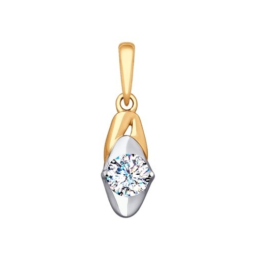 Diamant Подвеска из золота с фианитом 51-130-00107-1 948181