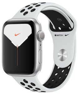 Ремешок Apple Nike Sport (MX8F2) для Apple Watch Series 2/3/4/5 44 mm (Pure Platinum/Black) 949407
