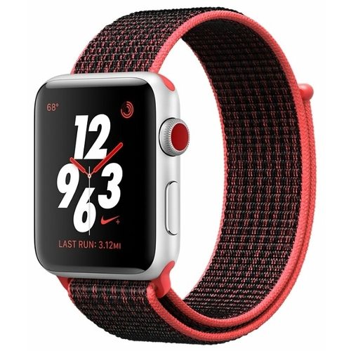 Часы Apple Watch Series 3 Cellular 38mm Aluminum Case with Nike Sport Loop 949429