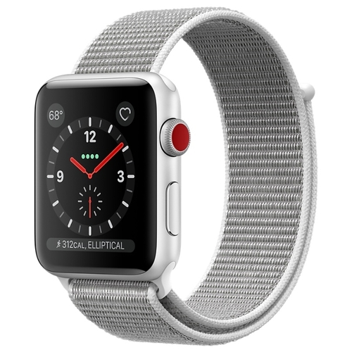 Часы Apple Watch Series 3 Cellular 38mm Aluminum Case with Sport Loop