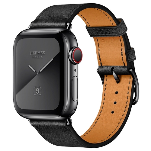 Часы Apple Watch Hermes Series 5 GPS + Cellular 40mm Stainless Steel Case with Single Tour