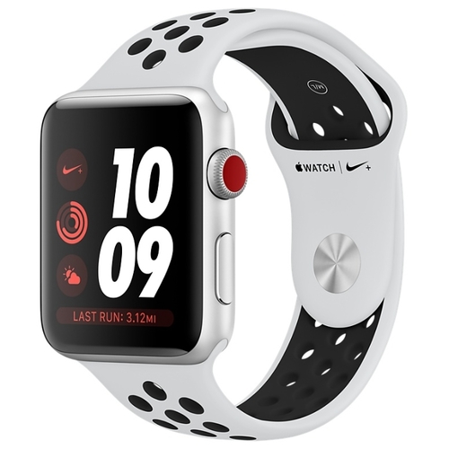 Часы Apple Watch Series 3 Cellular 42mm Aluminum Case with Nike Sport Band 949369