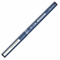 Ручка капиллярная ERICH KRAUSE «F-15», черная, корпус синий, линия письма 0.6 мм
