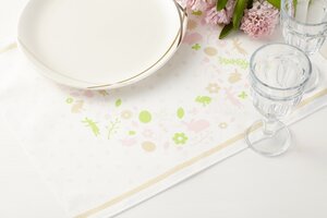 Салфетка текстиль розовая пасха 952753 Леонардо Омск