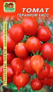 Семена Наш сад Томат Гераниум Кисс (Поцелуй герани), 10 шт. Реликтовые томаты 953711