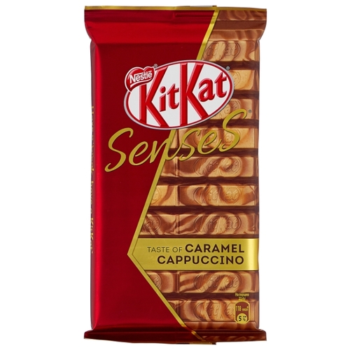 Шоколад KitKat Senses Taste of Caramel Cappuccino молочный и белый 971603