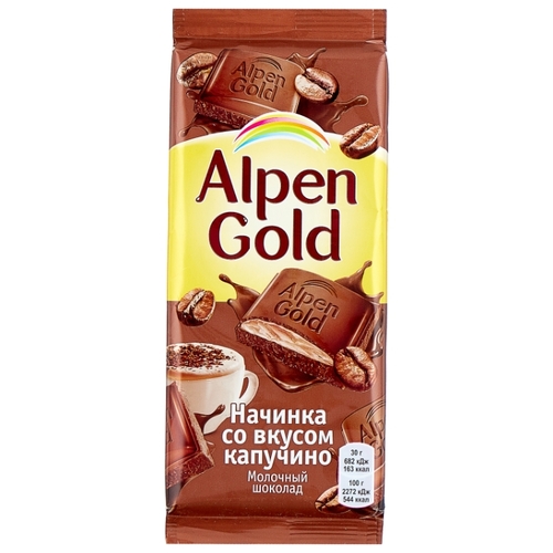 Шоколад Alpen Gold молочный с Азбука вкуса 