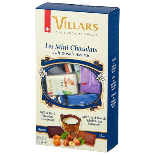 Шоколад Villars Les Minis Chocolate Семья Белогорка