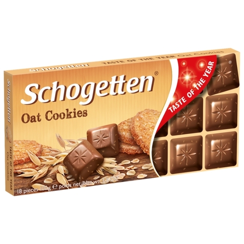 Шоколад Schogetten Oat Cookies молочный