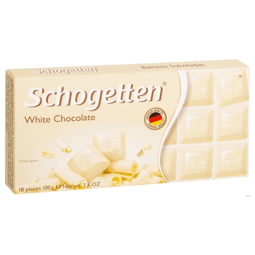 Шоколад Schogetten White белый порционный Монетка 