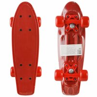 Скейтборд детский, красный 954322