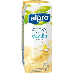 Напиток соевый вкус ванили с кальцием и витаминами ALPRO 0,25л 24шт/уп 956611