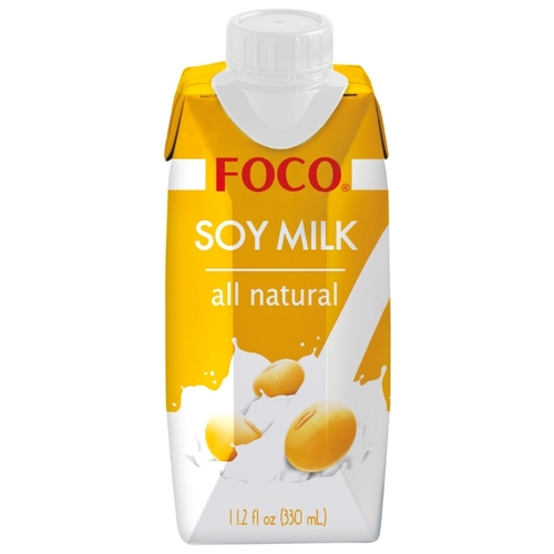 Соевый напиток FOCO Soy milk all natural 1%, 330 мл
