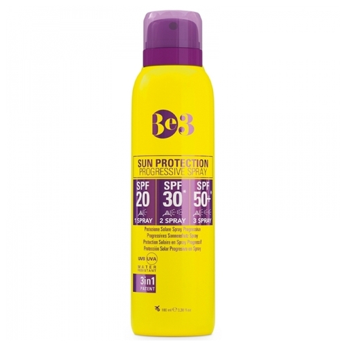 Be3 Солнцезащитный спрей Sun Protection Progressive Spray с прогрессирующим SPF 20/30/50
