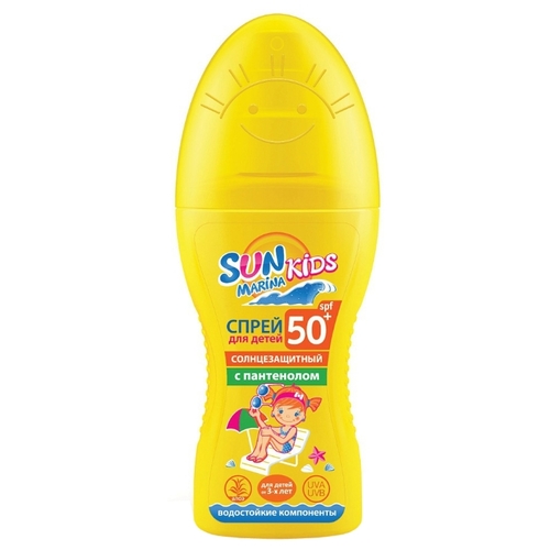 Sun Marina Kids Детский спрей для безопасного загара SPF 50