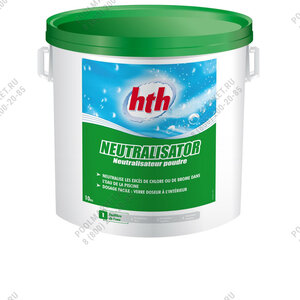 Нейтрализатор хлора NEUTRALISATOR HTH 10 кг. Химия для бассейна 958735
