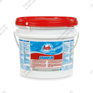 Хлор GRANULAR 5 кг HTH, гранулы. Химия для бассейна 958761