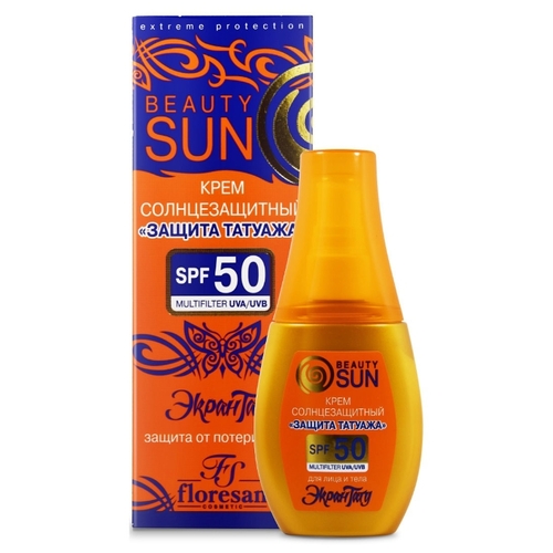 Floresan Beauty Sun солнцезащитный крем Защита татуажа SPF 50 959485