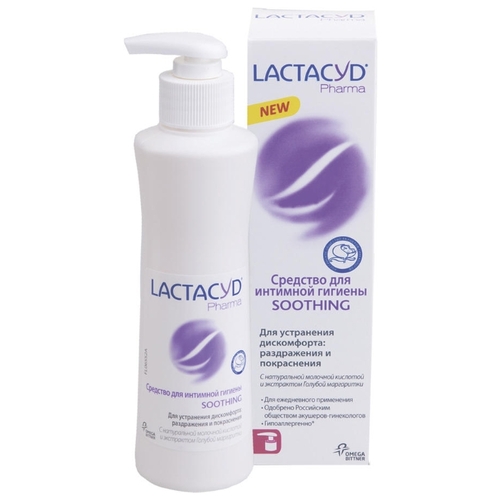Lactacyd Средство для интимной гигиены Pharma Soothing, 250 мл 958309