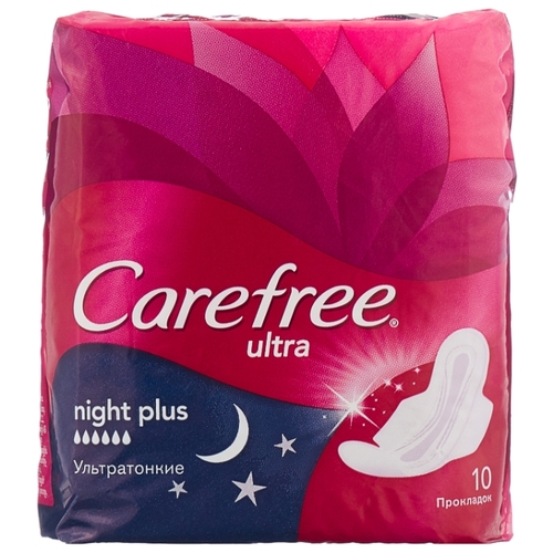 Carefree прокладки Ultra Night Plus 958437