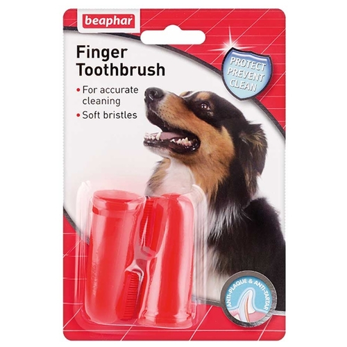 Зубная щетка Beaphar на палец для собак