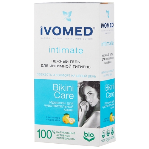 Ivomed Гель для интимной гигиены Intimate Bikini Care, 250 мл 958353