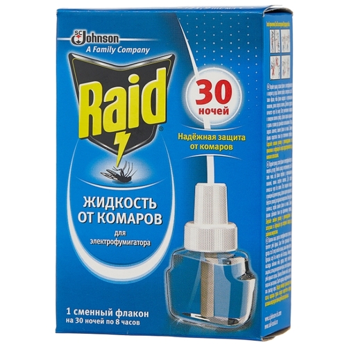 Жидкость для фумигатора Raid от комаров 959531