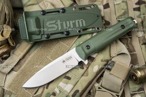 Тактический нож Sturm AUS-8 Satin Олива