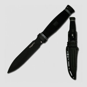 SOG Нож DAGGERT-1, черная титановая сталь AUS-8, рукоять - кратон, чехол кайдекс SG/D25TR Folding Knives