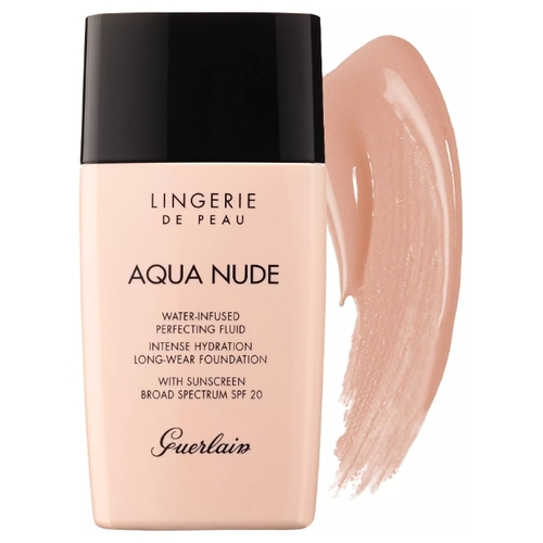 Guerlain Тональный флюид Lingerie De Peau Aqua Nude SPF20, 30 мл