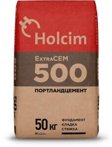 Цемент ExtraCEM 500 Holcim (Холсим) 1 паллета (30 мешков) 968217