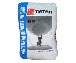 Цемент Титан М500 40 кг