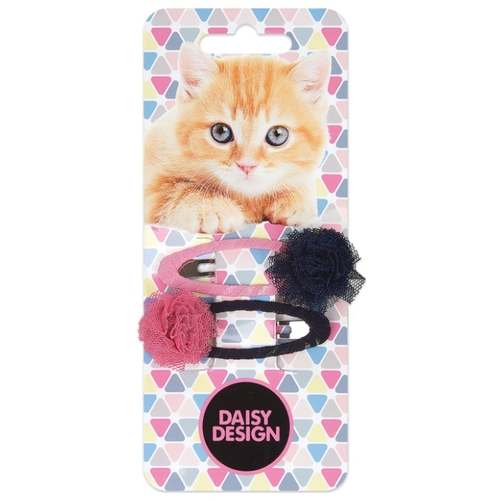 Заколка клик-клак Daisy Design Kittens. Марго 2 шт. 965841