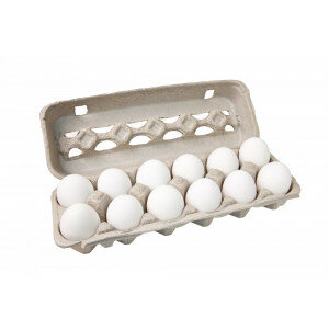 Яйца белые, десяток, Недюревка 1я Вкусвилл Химки