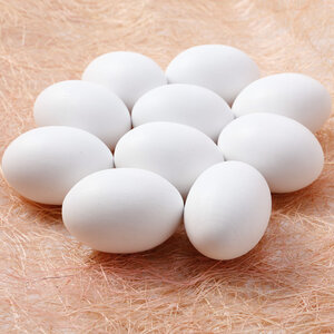 Яйцо куриное домашнее фабрики Дивеевское белое, С0, упаковка 10 шт